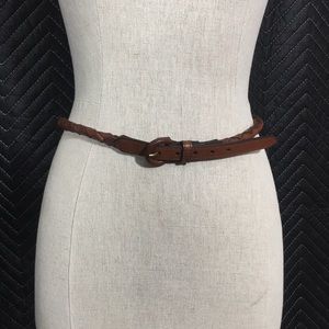 American Apparel - Braided Leather Belt | Sz S.